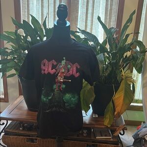 AC/DC Black Graphic T-Shirt